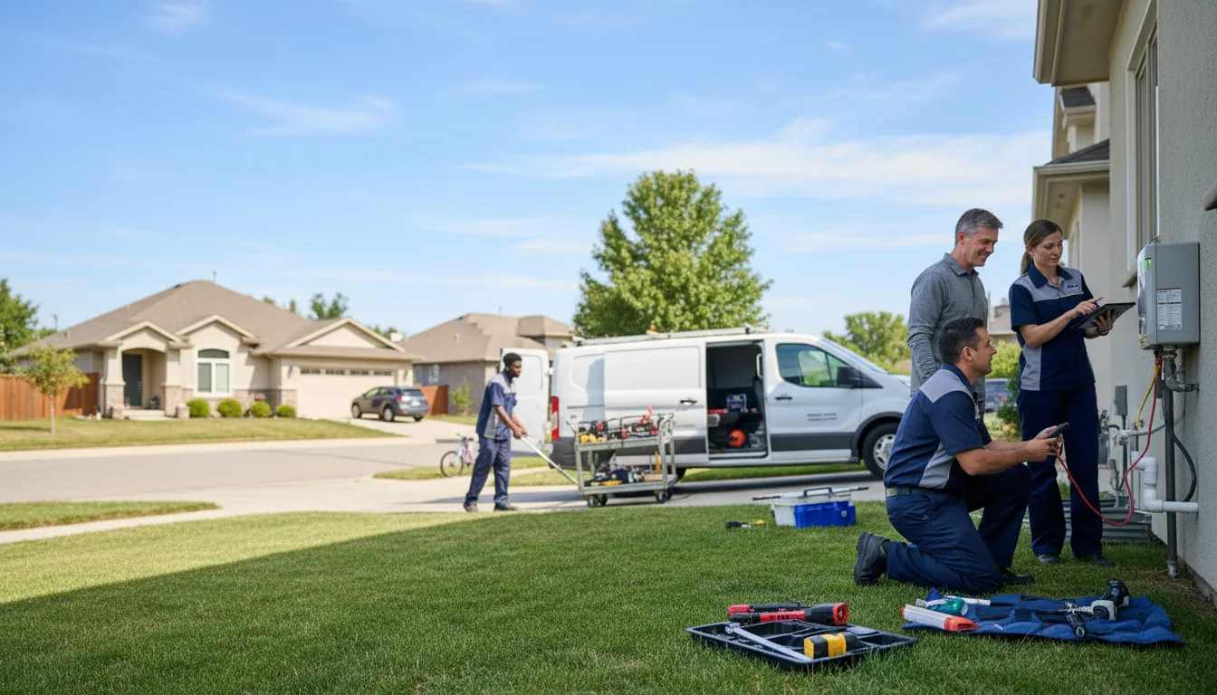 Tankless water heater service in Bruin, PA